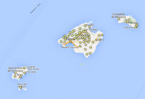 Mapa Municipis Zones Blanques i No Blanques