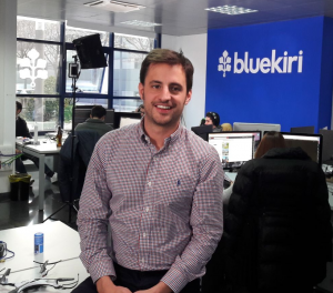 Iñaki Fuentes, CEO de Bluekiri