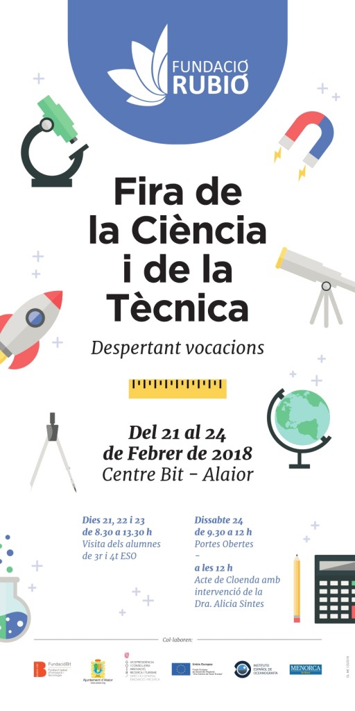 Cartell - Fira de la Ciència i de la Tècnica 2018