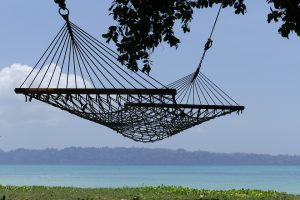 Hamaca para lecturas de verano