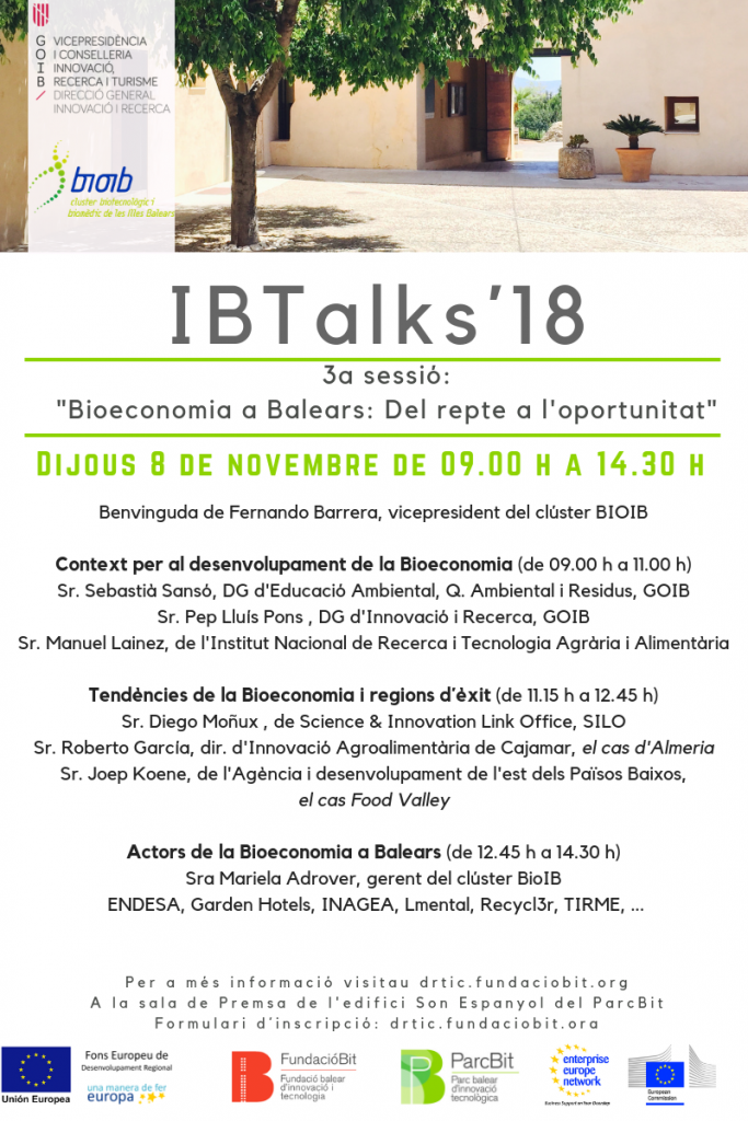 IBTalks2018 amb BioIB