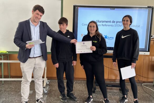 Un equip de l’IES Biel Martí de Ferreries és finalista del Concurs de Propostes Innovadores als Reptes pel Desenvolupament Sostenible