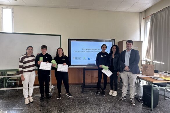 Un equip de l’IES Biel Martí de Ferreries és finalista del Concurs de Propostes Innovadores als Reptes pel Desenvolupament Sostenible