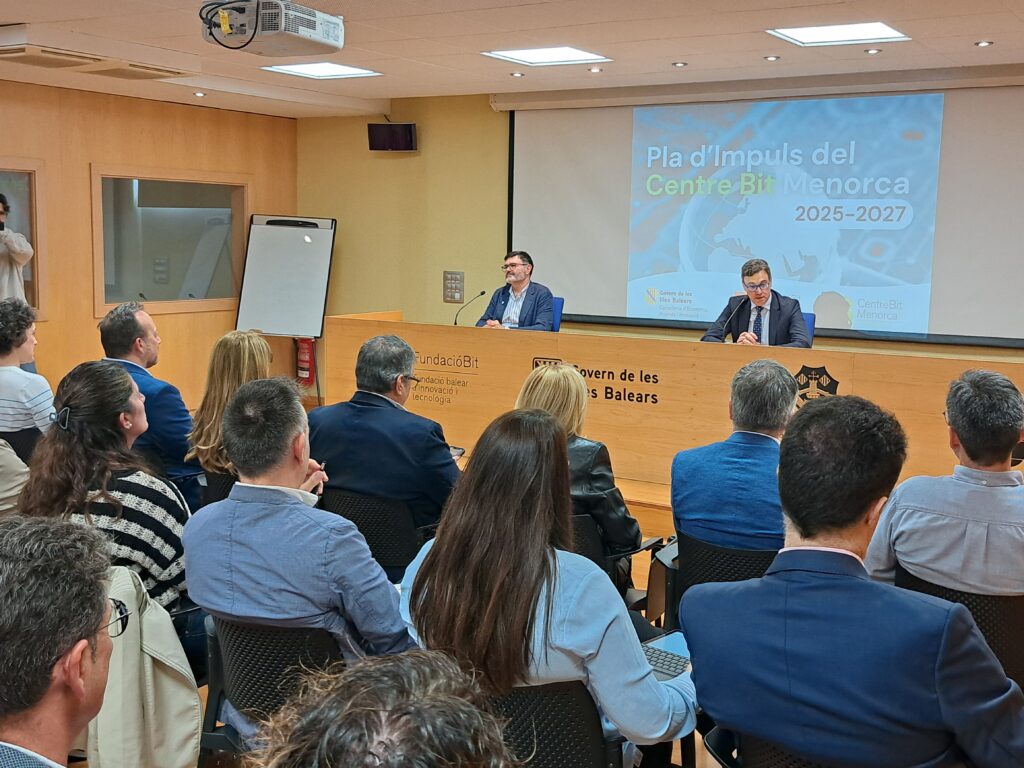 El Govern ejecutará un Plan de Impulso del CentreBit Menorca con una inversión de 5,8 millones de euros en 3 años
