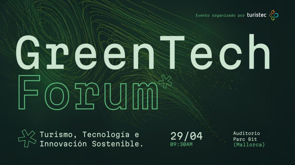 El ParcBit acollirà el Green Tech Forum de Turistec sobre innovació i sostenibilitat en el turisme